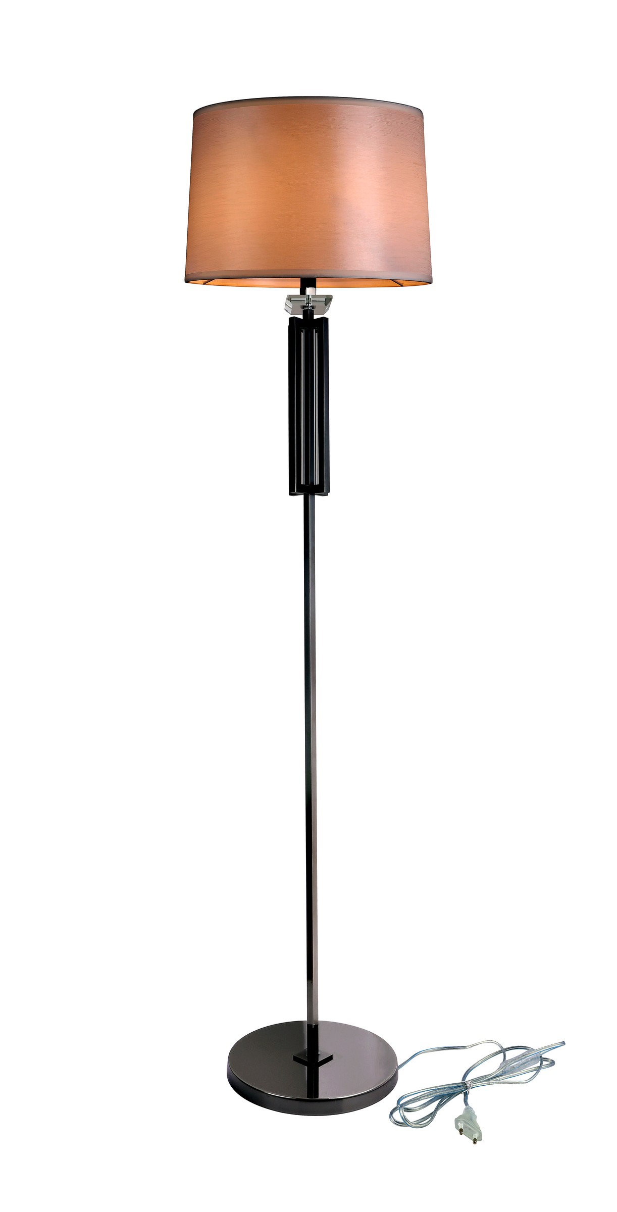 Cream Fabric Floor Lamp