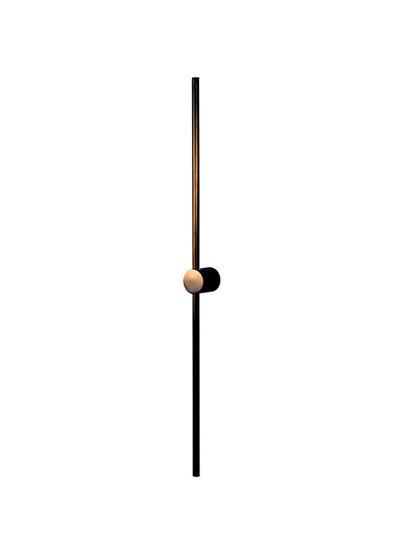 Minimalist Gold Bar Wall Sconce