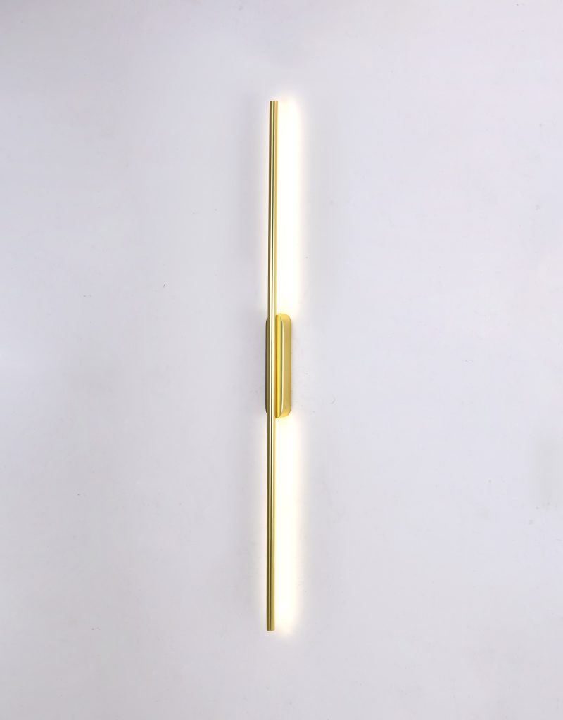 Gold Linear Wall Light