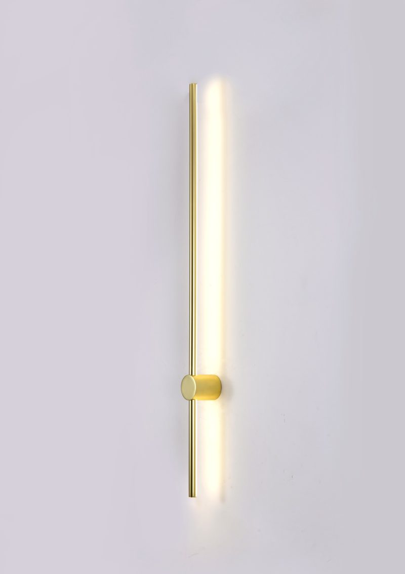 Gold Slim Wall Sconce
