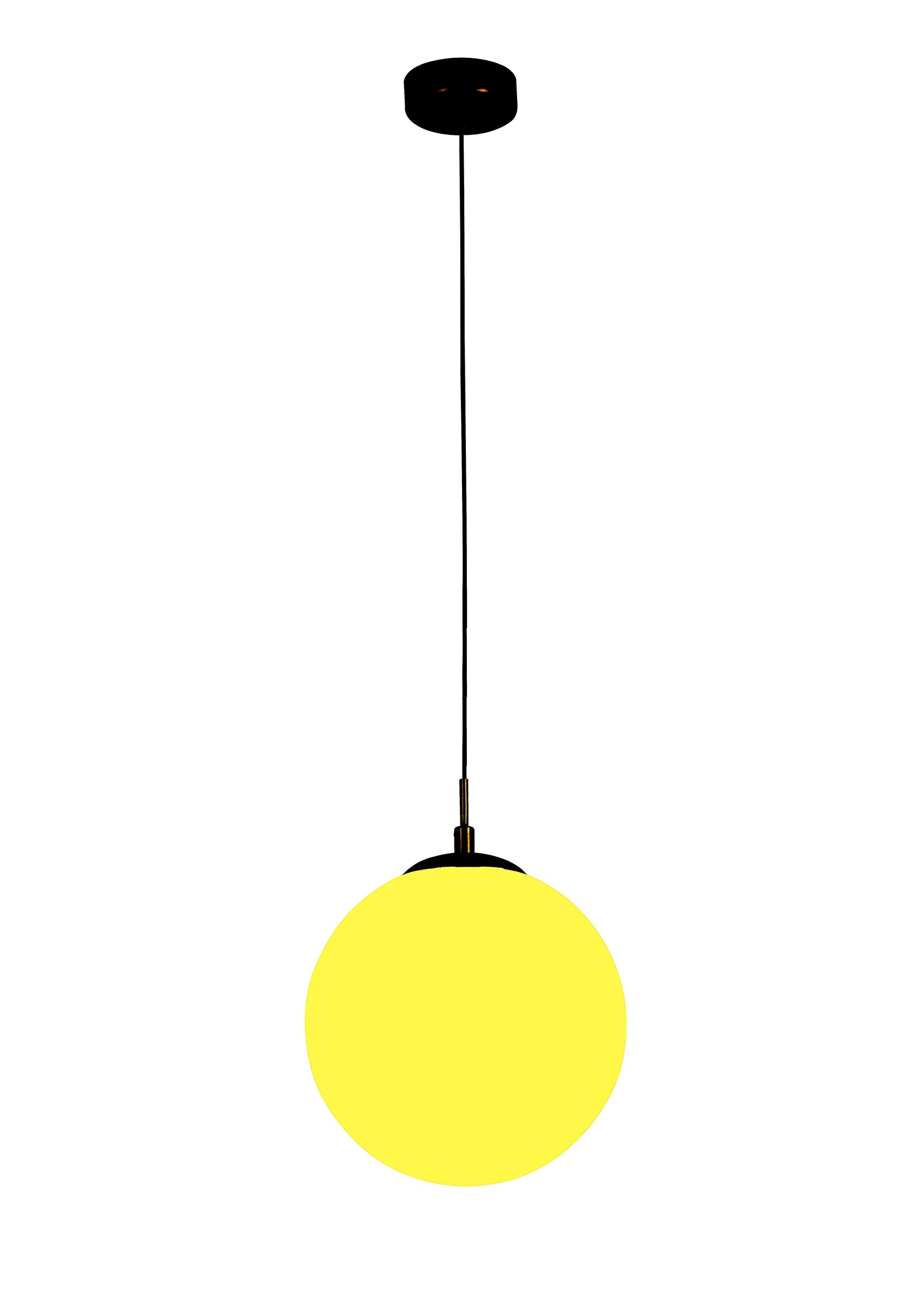 Brass Ball Pendant Light