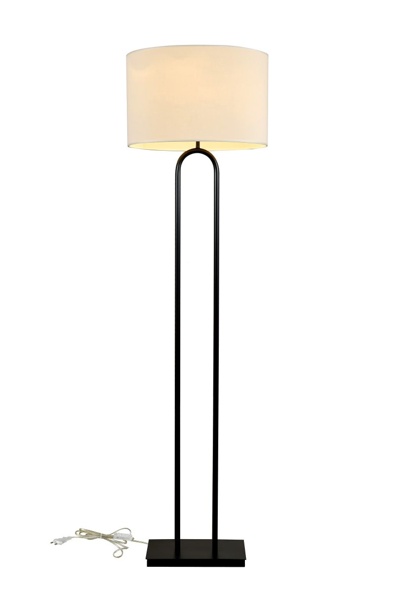 Black Arch Floor Lamp
