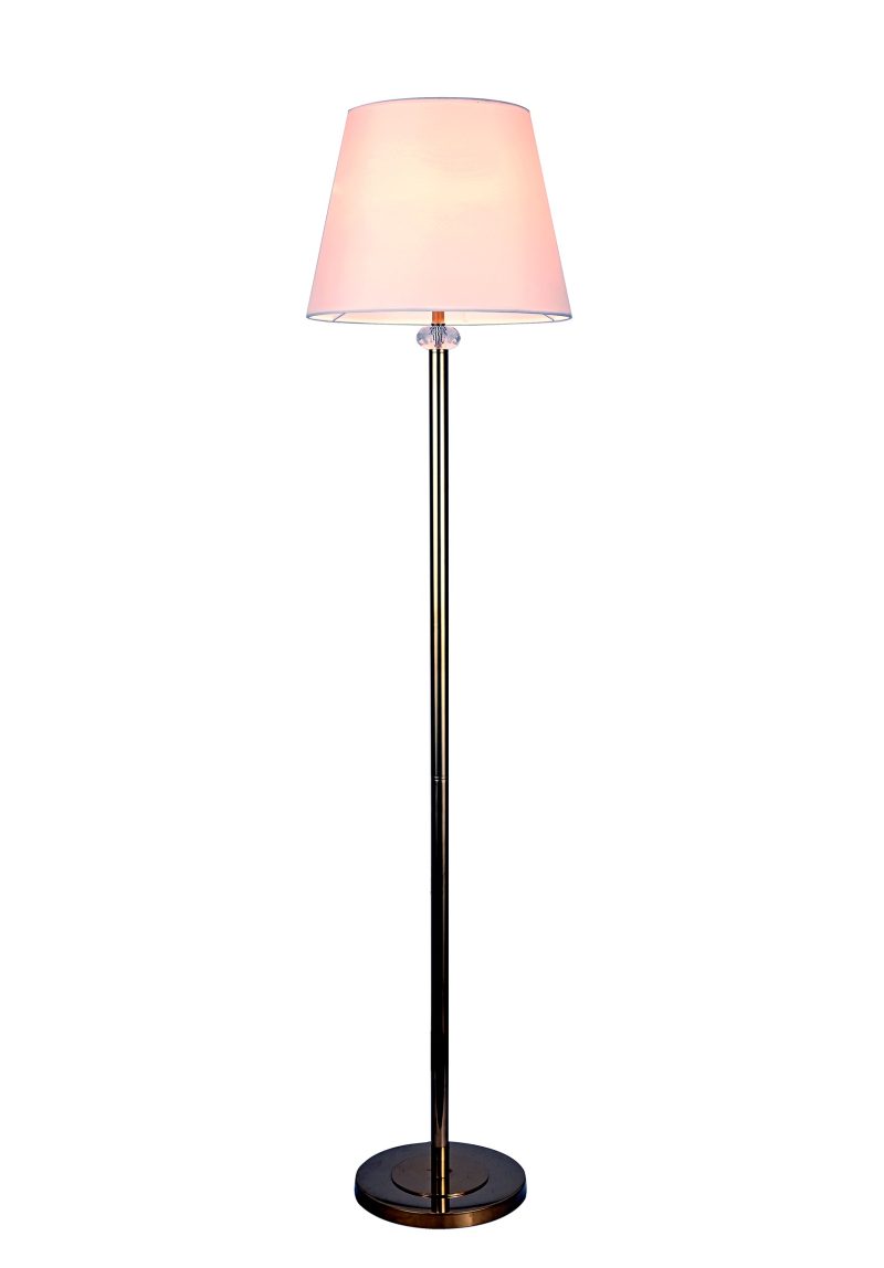 Gold Cone Floor Lamp