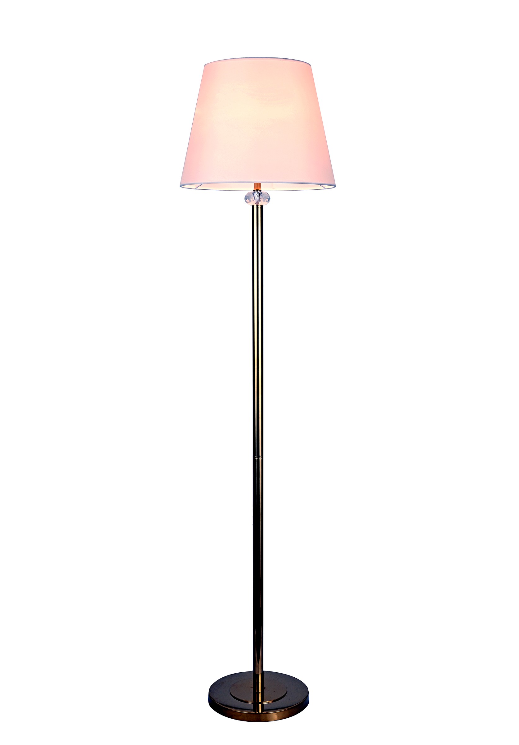 Gold Cone Floor Lamp