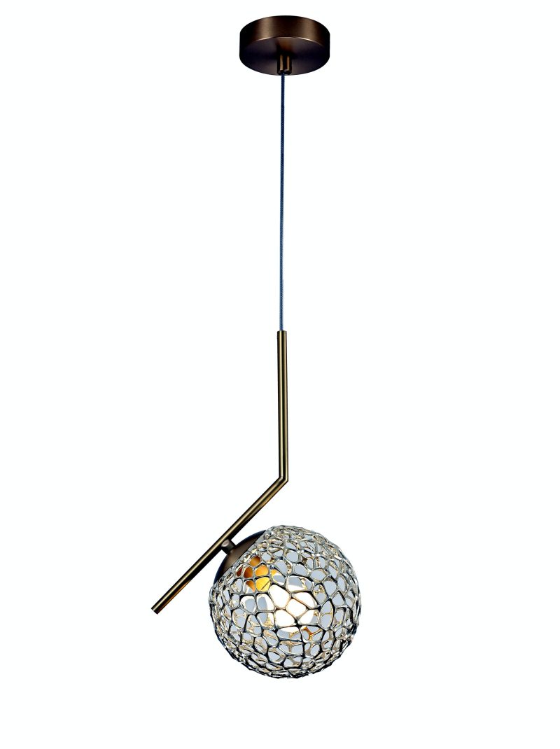 Mosaic Ball Pendant Light