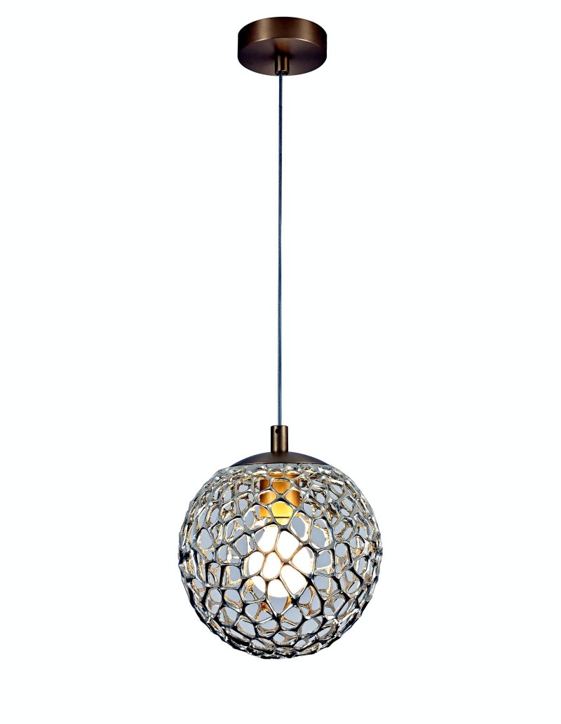 Mosaic Globe Pendant Light