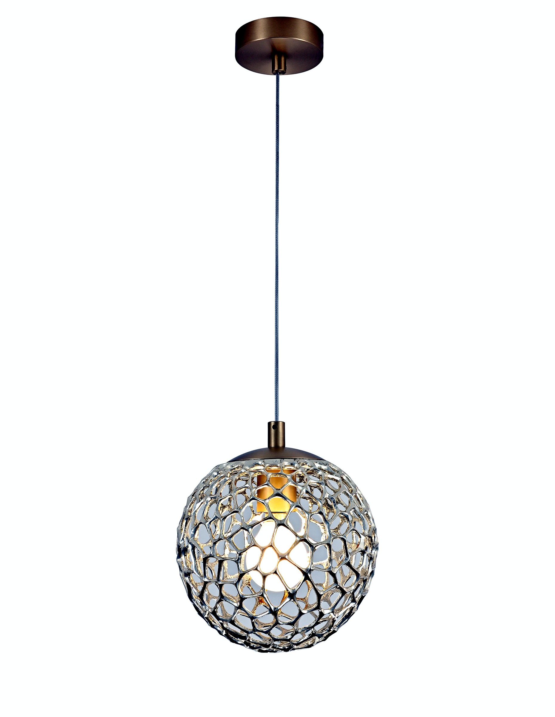 Mosaic Globe Pendant Light