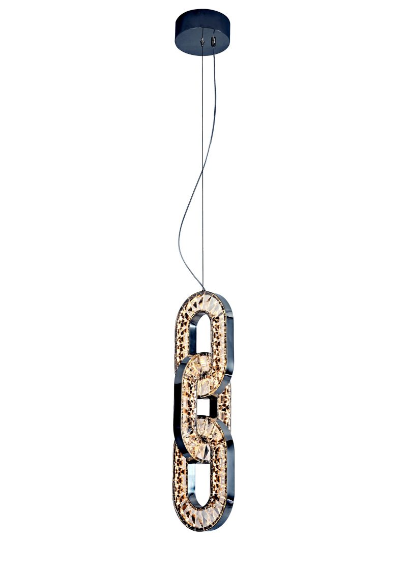 Crystal Chain Pendant Light