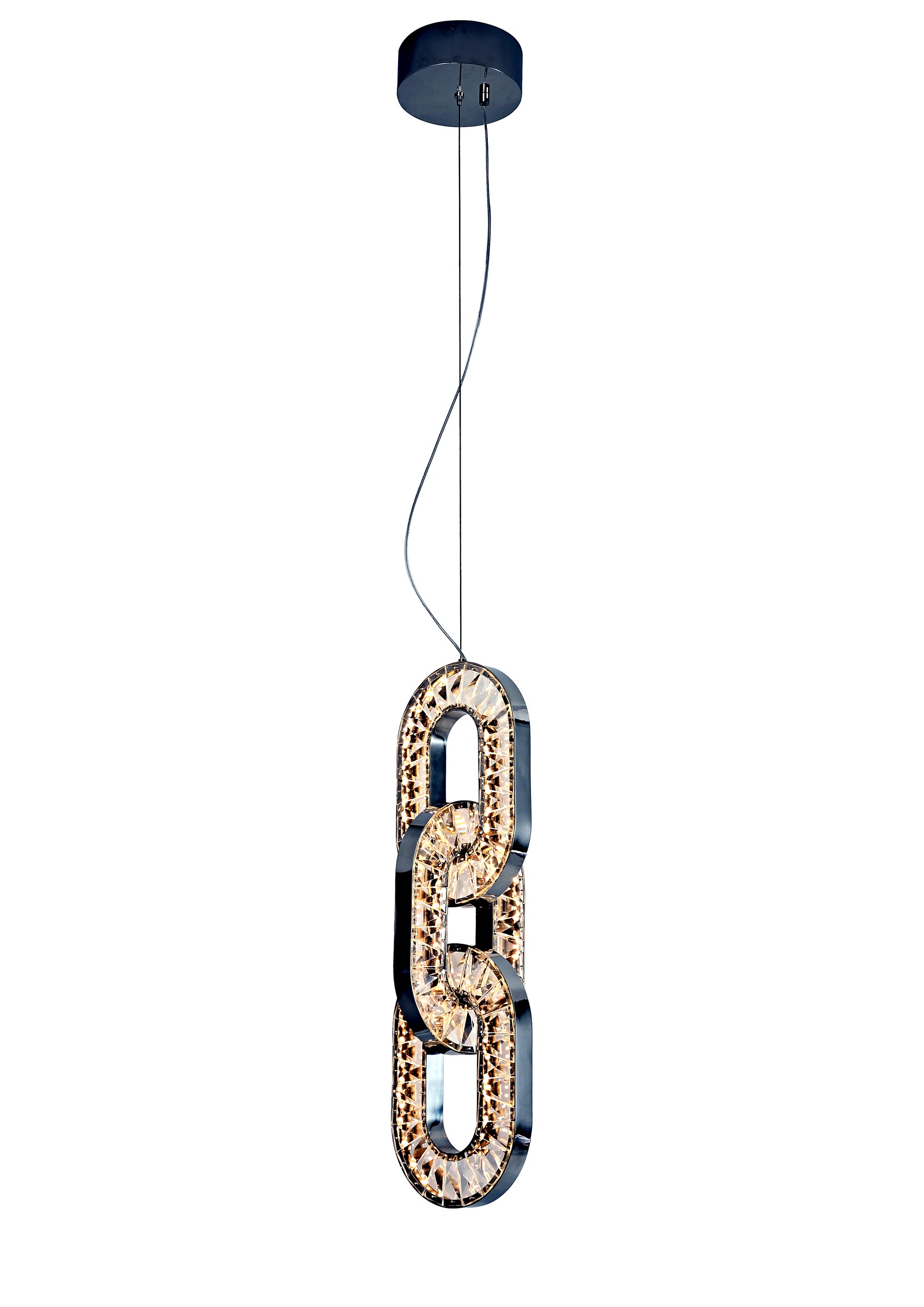 Crystal Chain Pendant Light